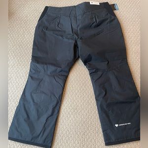 Women OBERMEYER Black Pull on Sugarbush Snowpants Size 22S short